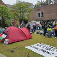 Campus encampments intensify the conflicts over free speech regulation