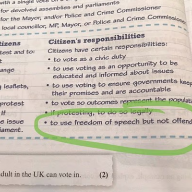 Labour under fire after textbook promotes 'cancel culture' by telling pupils 'do not offend'