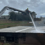 St Andrews University building fire 'under control' as work to extinguish blaze continues