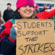 Aberdeen University staff strike in dispute over cuts