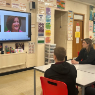 Wales: Never seen that lady in my life, pupils say of FM