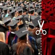 Cut university student numbers by 30 per cent, thinktank says