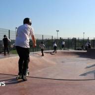 School skatepark officially opens in UK first