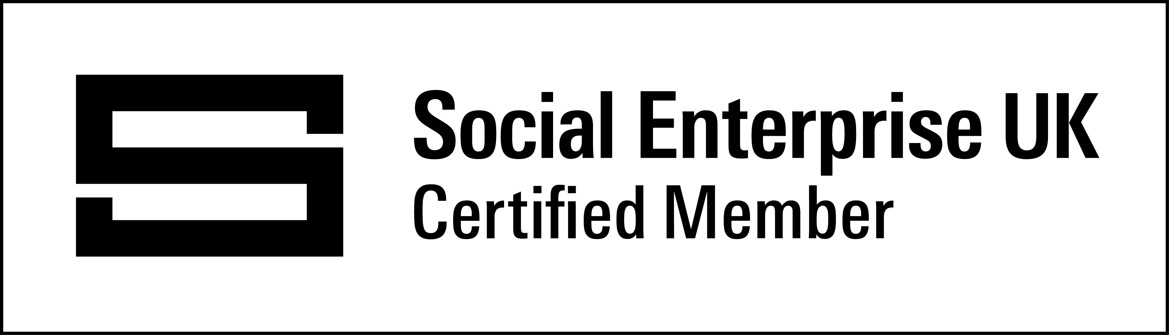 Social Enterprise UK Member Certified Small Black